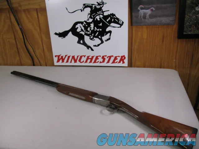  8007  Winchester 101 Pigeon Lightweight 28GA, Vent Rib, Ejectors, Straight Grip, 28” Barrels, 14 LOP, IC/M, Silver Coin receiver, Bores bright and shiny, opens and closes tight  