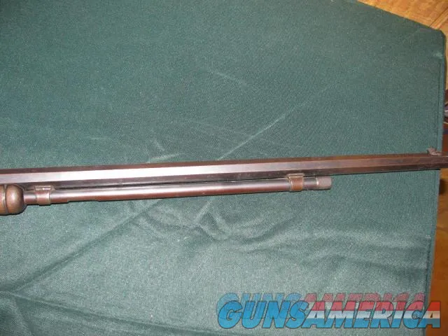 7435 Winchester model 90 22 shortrare octagon barrel, bore is good, steel butt plate, s/n 251431 notch mid site. Img-10