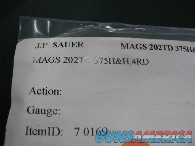 OtherJP Sauer Other202TD 375 H&H  Img-2