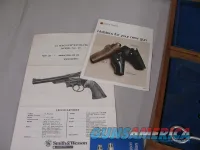 7796 Smith and Wesson 29-3, 44 MAG, MFG 1982, 8 33" Barrel, Blued, Wood pr