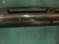 7311 Remington 870 Wingmaster 20 gauge 26 inch barrel skeet, Remington pad, all original, 99%, vent rib, s/n has a real X as its last number. as new, pistol grip with cap. Img-11