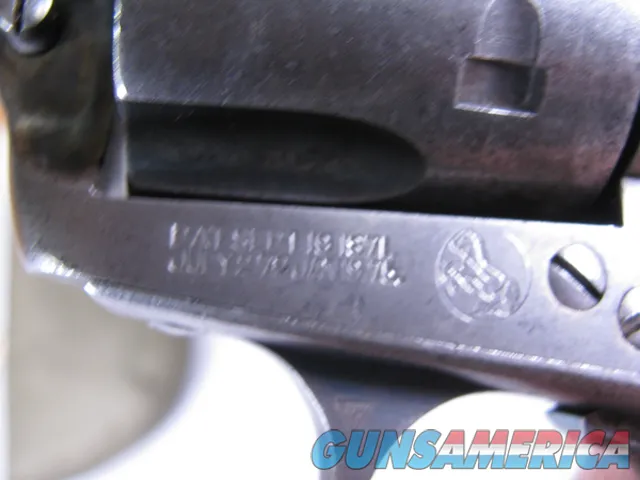 7947  Colt Bisley, MFG 1912, 32 WCF, 4  Barrel, Hard Rubber Grips, Comes w Img-12