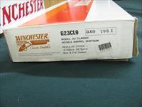 6816 Winchester 23 Classic 410 gauge 26 inch barrels, mod/full,NEW IN CORRECT WINCHESTER BOX WITH HANG TAG ALL PAPERS,,UNFIRED--,vent rib, ejectors, 3 inch chambers, GOLD RAISED RELIEF QUAIL ON BOTTOM OF RECEIVER,pistol grip with cap, Winch Img-2