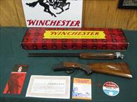 6838 Winchester 101 field 410 gauge 26 barrels ic/mod,1969-72 MFG.---NEW IN BOX--NONE FINER all papers Hang tag,etc, butt plate, ejectors, vent rib, pistol grip with cap, correct Winchester box serialized to shotgun. time capsule survivor,N Img-1