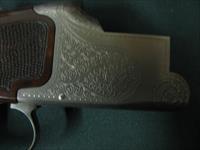 6541 Winchester 101 Pigeon XTR 20 gauge 27 inch barrels, 2 3/4 chambers, skeet/skeet, test fired only, 99% AS NEW IN BOX, all papers, hang tag,pamphlets, correct Winchester serialized box to the gun. dark walnut and diamond tipped engraving Img-8