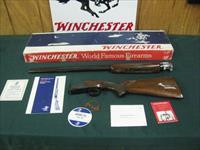 6929 Winchester 101 Field 28 gauge 28 barrels, skeet/skeet, pistol grip, Winchester butt plate,single front brass bead,HANG TAG and all papers/box innards, Winchester box serialized to gun. UNFIRED--NEW IN BOX- MFG MID 1980S. TIME CAPSULE  Img-1