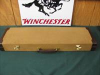 6653 Winchester 23 Golden Quail 28 gauge 26 inch barrels,ic/mod raised solid rib, ejectors, STRAIGHT GRIP,single selective trigger, quail/dogs engraved coin silver receiver, Decelerato butt pad, Winchester Case, keys, 99% condition, AA+++Fa Img-1
