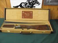 6653 Winchester 23 Golden Quail 28 gauge 26 inch barrels,ic/mod raised solid rib, ejectors, STRAIGHT GRIP,single selective trigger, quail/dogs engraved coin silver receiver, Decelerato butt pad, Winchester Case, keys, 99% condition, AA+++Fa Img-2