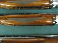 7312 Winchester 101 skeet set 28 inch barrels, 20 gauge, 28ga 410 ga-ALL CHOKED SKEET--all original , Winchester butt plate, vent rib, ejectors, nice figure in Walnut. tite, bores brite shiny,opens closes tite, Browning Cased, very nice set Img-11