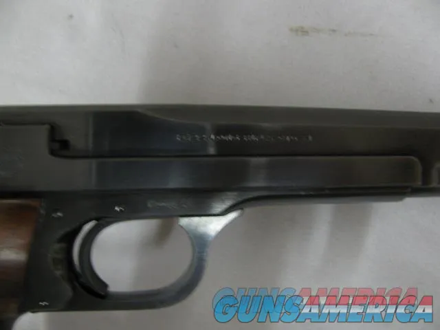 7506 Smith Wesson 41 22 long rifle 99% semi auto ANIB paper, 2 magazines, correct blue box, mfg 79-80.walnut grips adjustable rear site,--210 602 6360-- Img-10