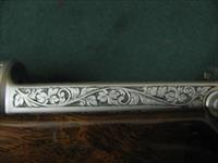 6703 Browning Belgium Olympian  rifle 30-06 22 inch barrel, R. Greco engraved and signed twice. AAA++marble cake fancy highly figured walnut. Browning butt plate replacement stock, unfired, dont believe bolt was inserted.Elk,Deer, Antelop Img-12