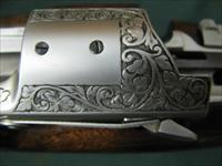 6703 Browning Belgium Olympian  rifle 30-06 22 inch barrel, R. Greco engraved and signed twice. AAA++marble cake fancy highly figured walnut. Browning butt plate replacement stock, unfired, dont believe bolt was inserted.Elk,Deer, Antelop Img-13
