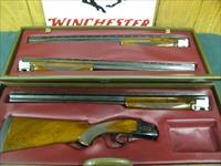 7206 Winchester 101 field skeet set 20ga 28 ga 410gauge2.5 inch chamber 28 inch barrels, 99% condition, 2 brass beads,early good one original Winchester carrying case. Limbsaver butt pad lop 14 3/4. opens closes tite, bores brite shiny, Img-4