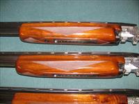 7206 Winchester 101 field skeet set 20ga 28 ga 410gauge2.5 inch chamber 28 inch barrels, 99% condition, 2 brass beads,early good one original Winchester carrying case. Limbsaver butt pad lop 14 3/4. opens closes tite, bores brite shiny, Img-7