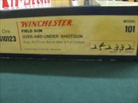 6936 Winchester 101 Field 20 gauge 28 inch barrels, mod/full, pistol grip with cap,Winchester butt plate, ejectors all original, NOT A MARK ON IT. NEW IN BOX papers, pamphlets, warranty card, Winchester box is serialized to the gun. time ca Img-2