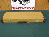 7010 Winchester 23 Golden Quail 28 gauge 26 inch barrels ic/mod, STRAIGHT GRIP,solid raised rib,ejectors, single select trigger,Winchester pad,ALL ORIGINAL,dog/quail engraved coin silver receiver,Winchester case and keys, AAA++Fancy HIghly  Img-1