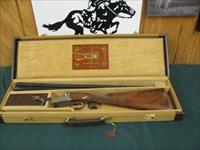 7010 Winchester 23 Golden Quail 28 gauge 26 inch barrels ic/mod, STRAIGHT GRIP,solid raised rib,ejectors, single select trigger,Winchester pad,ALL ORIGINAL,dog/quail engraved coin silver receiver,Winchester case and keys, AAA++Fancy HIghly  Img-2