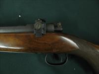 6676 Winchester model 54 30-06 Nickel steel barrel 24 inch, 48 W peep site, steel butt, bore brite shiny, mfg 1928 , 2 flip mid sites. nice condition.s/n 1418x Img-3