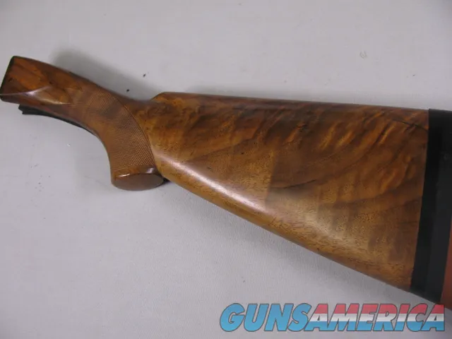 8114  Winchester Model 21 12 Gauge stock measurement of wood is 13   Img-2