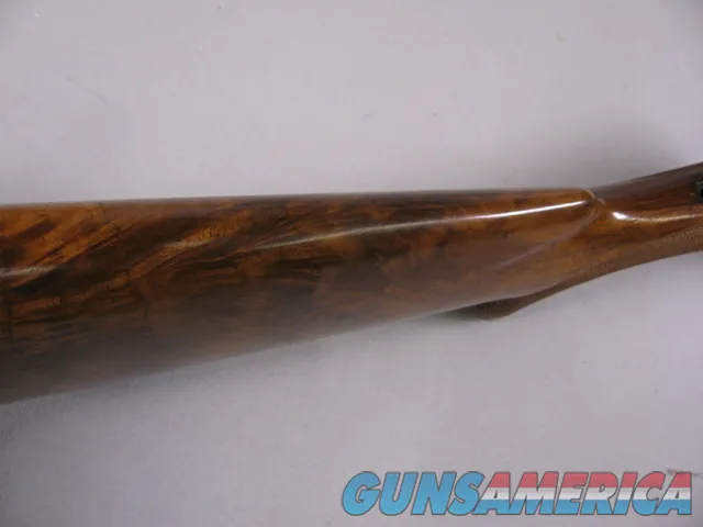 8114  Winchester Model 21 12 Gauge stock measurement of wood is 13   Img-8
