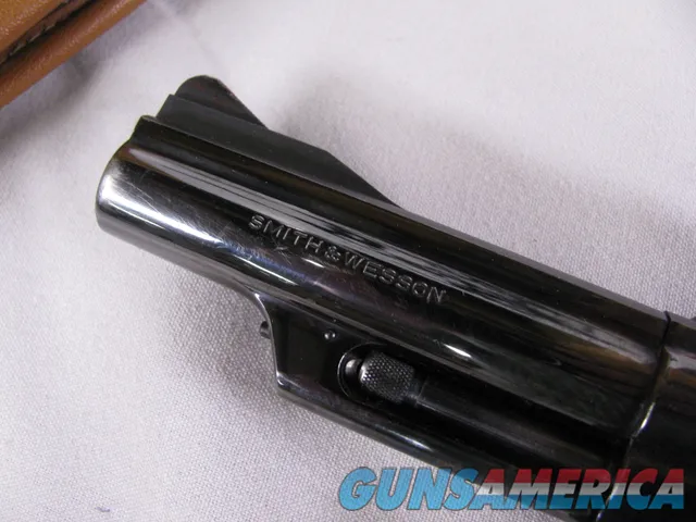 7964  Smith and Wesson 19-3  357 Mag, Fake Stag Grips, Trigger Shoe, Adjust