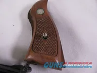 7964  Smith and Wesson 19-3  357 Mag, Fake Stag Grips, Trigger Shoe, Adjust