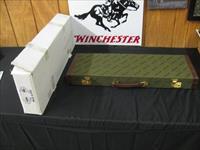 6675 Winchester CASE for 101 or 23. NEW OLD STOCK WITH ORIGINAL SHIPPING CARDBOARD BOX FROM ITALY. keys, will take 26 barrels. Img-1