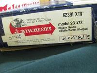 6799 Winchester 23 Pigeon XTR 20 gauge 26 inch barrel 2 3/4&3 inch chambers, round knob, ejectors, vent rib,beavertail forend, single select trigger, Winchester butt plate all original, 99% condition, Winchester case,Winchester box serializ Img-2
