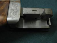 6744 Winchester Golden Quail 410 gauge 26 barrels m/f solid rib ejectors, single select trigger, Winchester pad,all original, Quail/dogs engraved coin silver receiver,99.9% condition,AS NEW IN CASE, pamphlet,paper, #415 out of 500. AAA++Fan