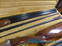 7908  SKB ITHACA MODEL 600 3 BARREL SKEET SET 410GA-28GA-20GA GAUGE