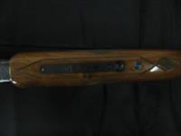 6659 Winchester 101 20 gauge 28 inch barrels, 2 3/4 & 3 inch chambers, mod/full, pistol grip ejectors, vent rib Winchester butt plate. handling marks 95% condition. all original, opens closes tite, bores brite/shiny. Img-9