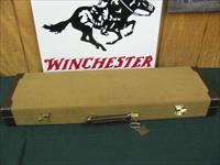 7360 Winchester Golden Quail 28 gauge 26 barrels ic/mod, solid rib ejectors, single select trigger, Winchester pad,all original, Quail/dogs engraved coin silver receiver,99.9% condition,AS NEW IN CASE,Winchester serialized box to gun, 1987N Img-4