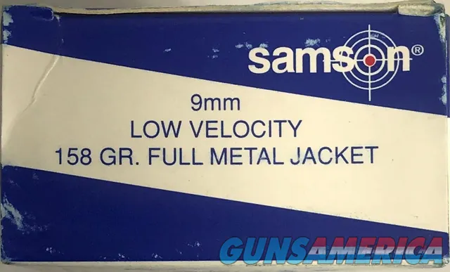 Samson 9mm low velocity