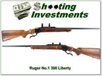 Ruger No.1 B pre-warning 76 Libery 300 Win collector Img-1