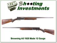 Browning A5 early 1925 pre-war A5