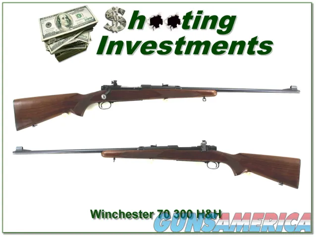 Winchester 70 pre-64 300 H&H made in 1949 collector condition!