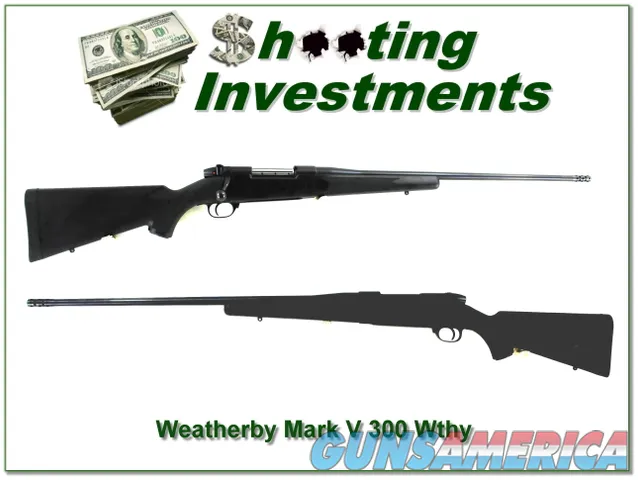 Weatherby Mark V 300 Wthy Mag 26in barrel Exc Cond!