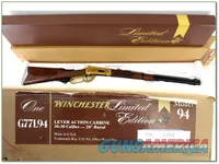 Winchester 94 Limited 30-30 made in 1977 unfired in box with walnut case