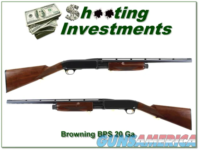 Browning BPS 20 Ga English Stock factory 20in Invector barrel!