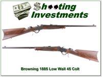 Browning 1885 Traditional Hunter Low Wall 45 COlt Img-1