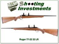 Ruger 77-22 22 Magnum as new