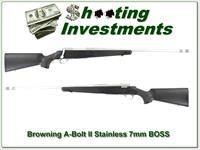 Browning A-Bolt II Stainless Stalker BOSS 7mm Rem Mag Img-1