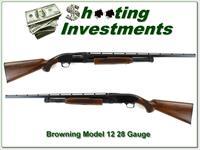 Browning Model 12 28 Ga Exc Cond nice wood Img-1