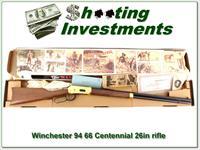 Winchester 94 Centennial 66 30-30 26in NIB Img-1