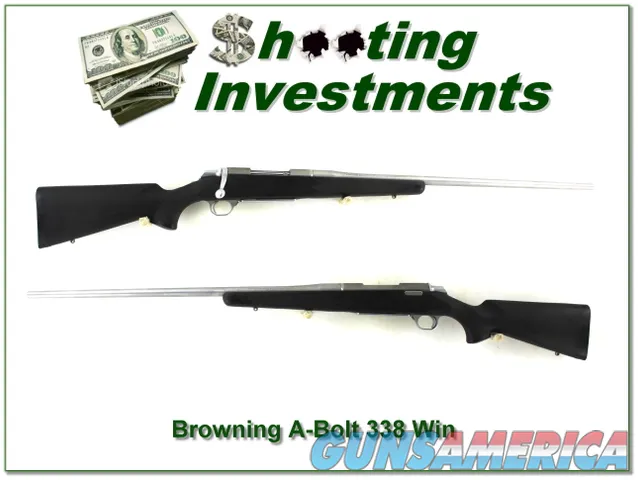 Browning A-Bolt Stainless Stalker 338 Win