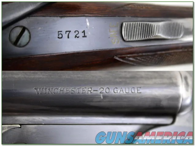 Winchester Model 21 Tournament Skeet 20 Gauge XX all original Img-4