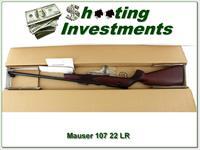 Mauser Model 107 German made 22 LR looks unfired in box
