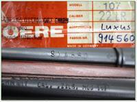 Mauser Model 107 German made 22 LR looks unfired in box