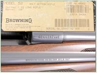 Browning Model 52 Exc Cond in box Img-4