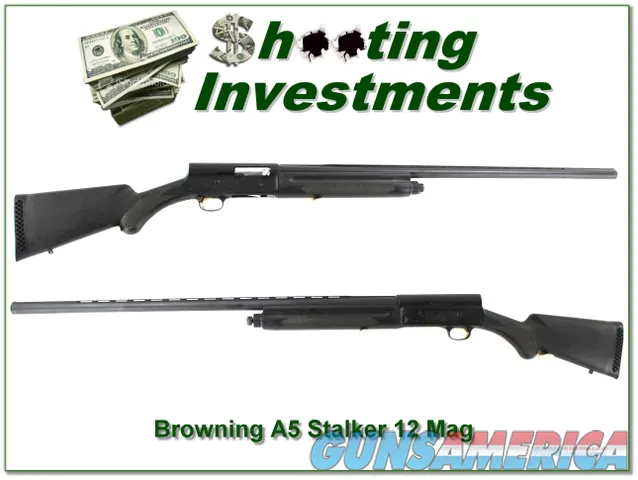 Browning A5 Stalker 12 Mag RARE 32in Invector Plus barrel Original A5